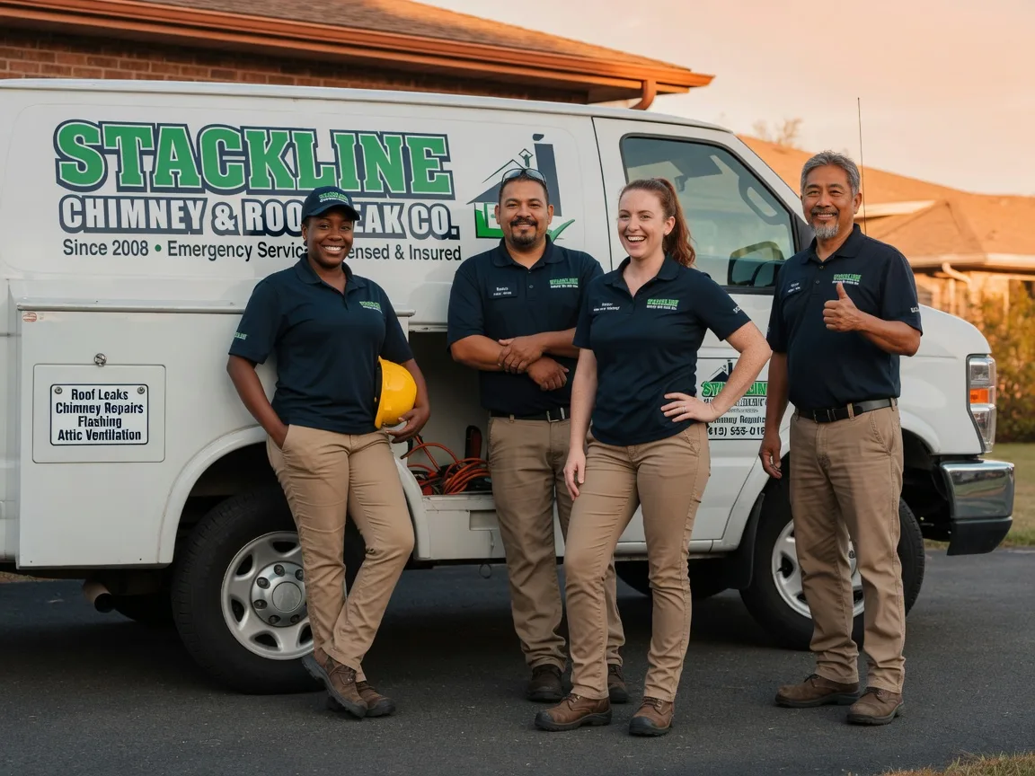 Chimney flashing repair company in North Star, MI